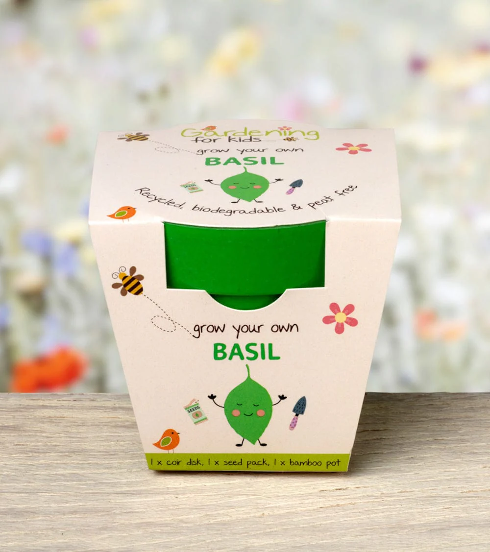 Basil Growing Kit with Pot - Image 3