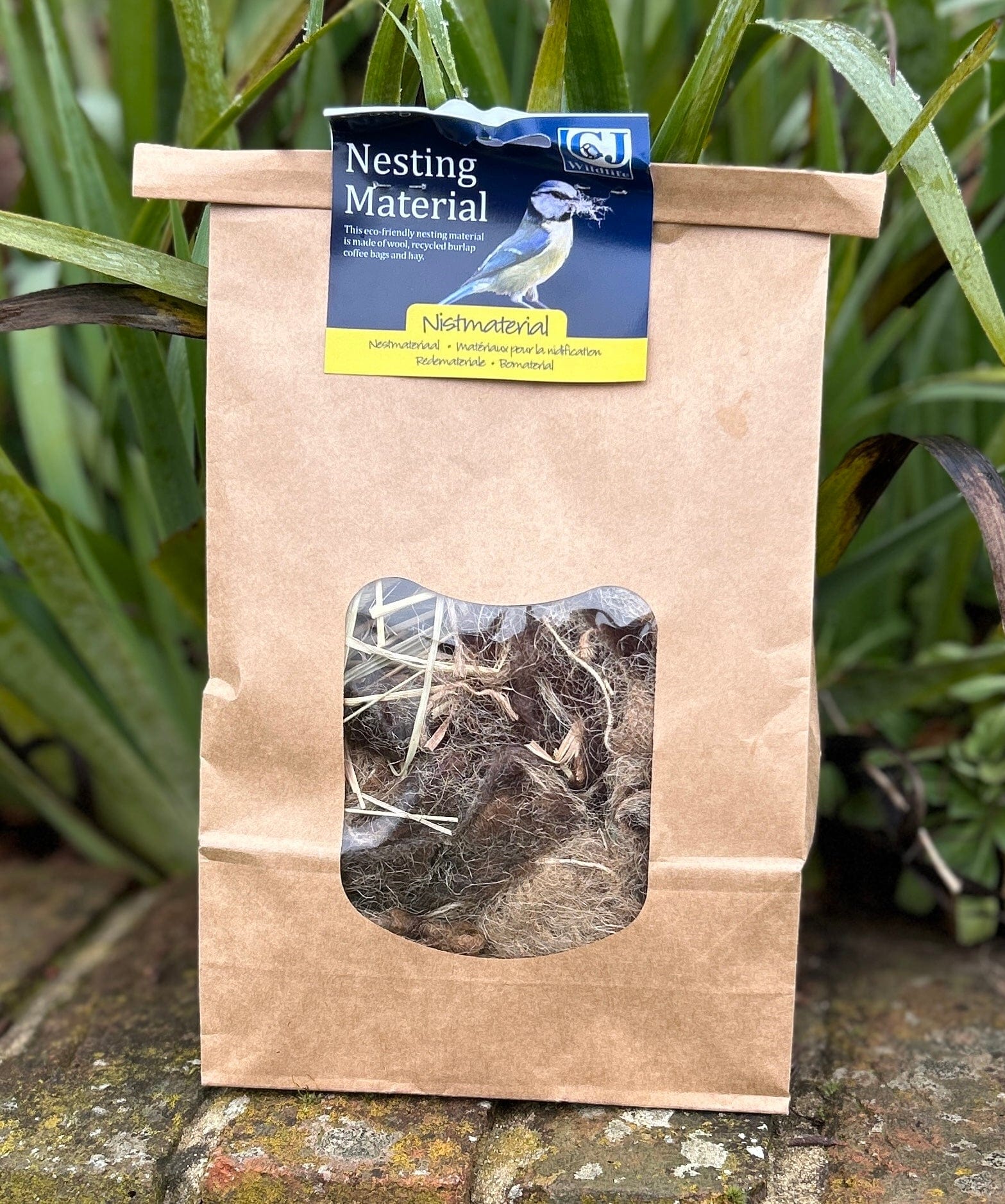 Children's Bird Nesting Wool and Fat Ball Dispenser Gift Set - Image 4