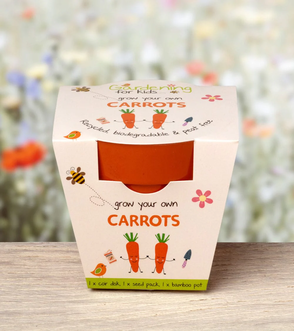 Carrot Growing Kit with Pot - Image 3