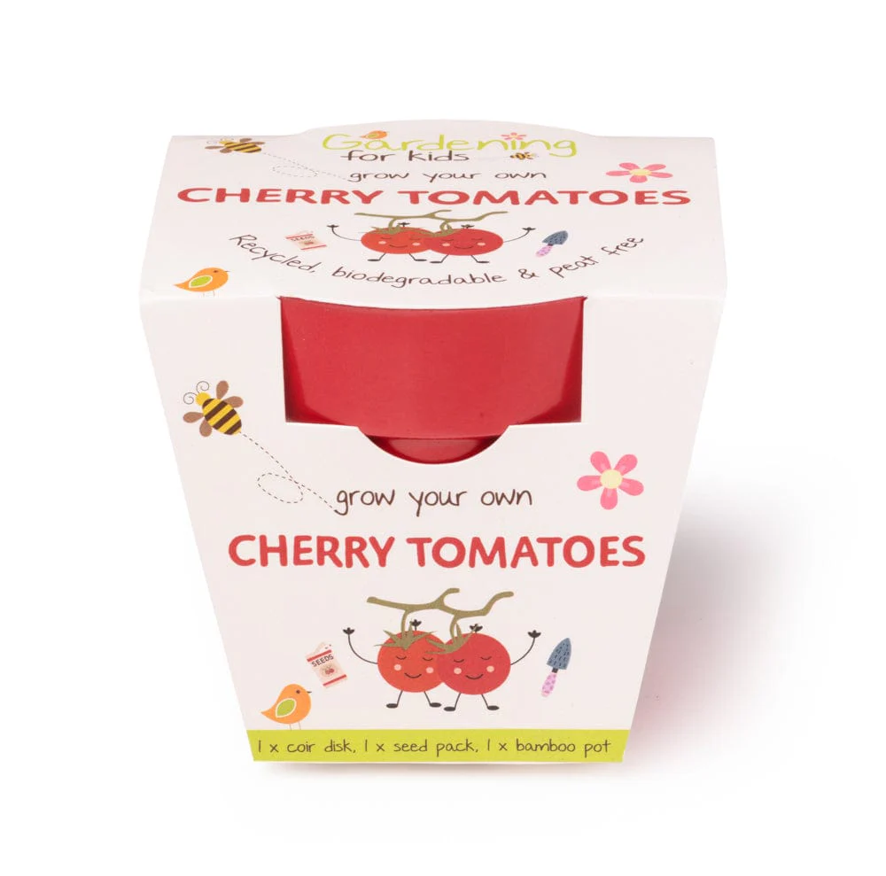 Cherry Tomato Growing Kit with Pot