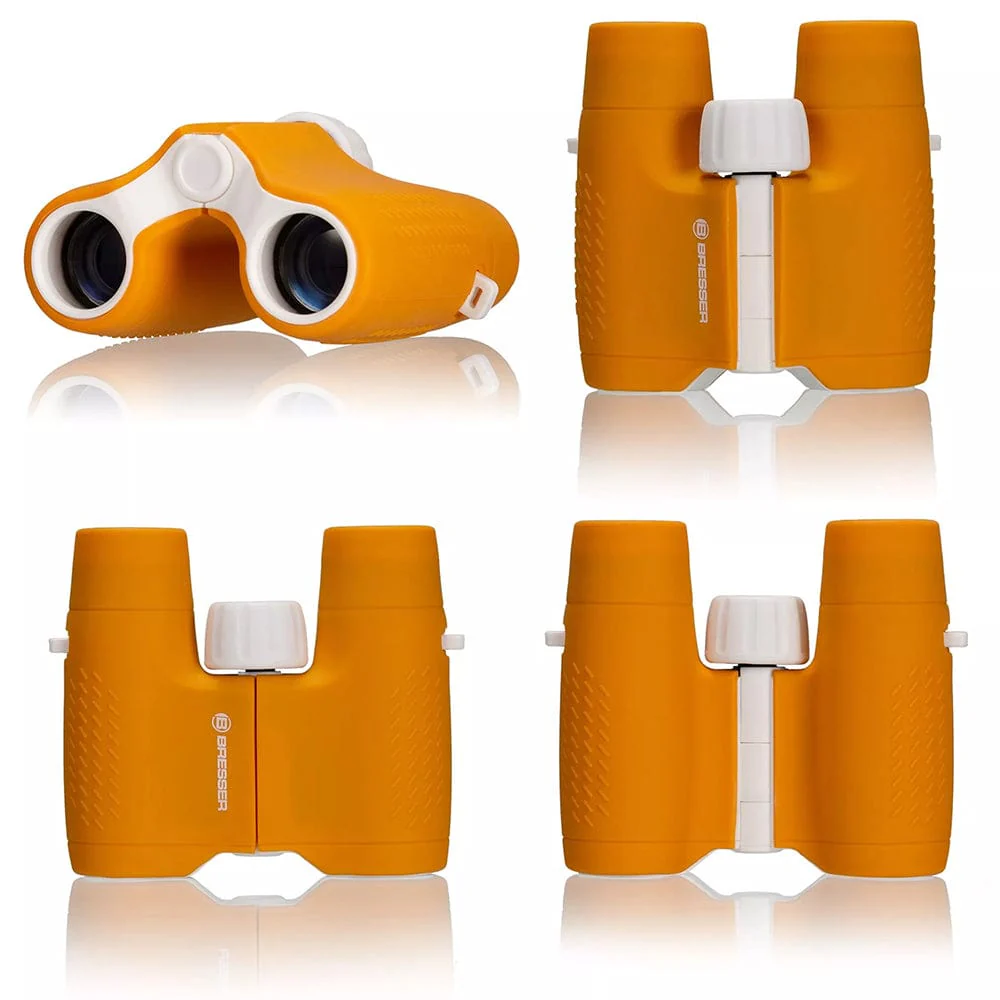 Children's 6x Magnification Orange Binoculars - Image 4