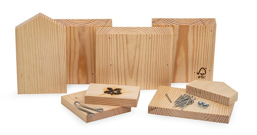 Children's National Trust Build Your Own Robin Nest Box Kit - Image 3