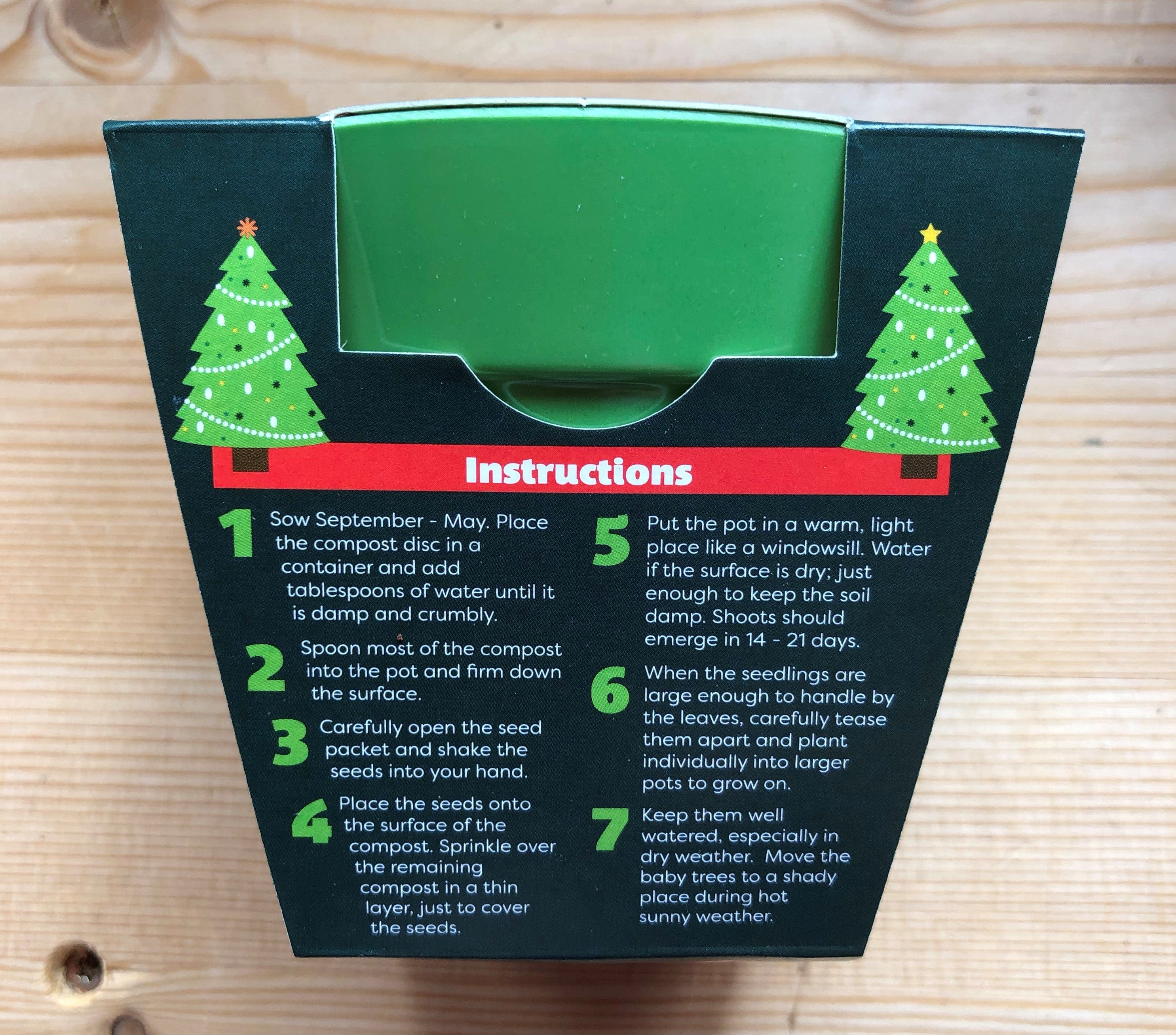 Christmas Tree Growing Kit with Pot - Image 4