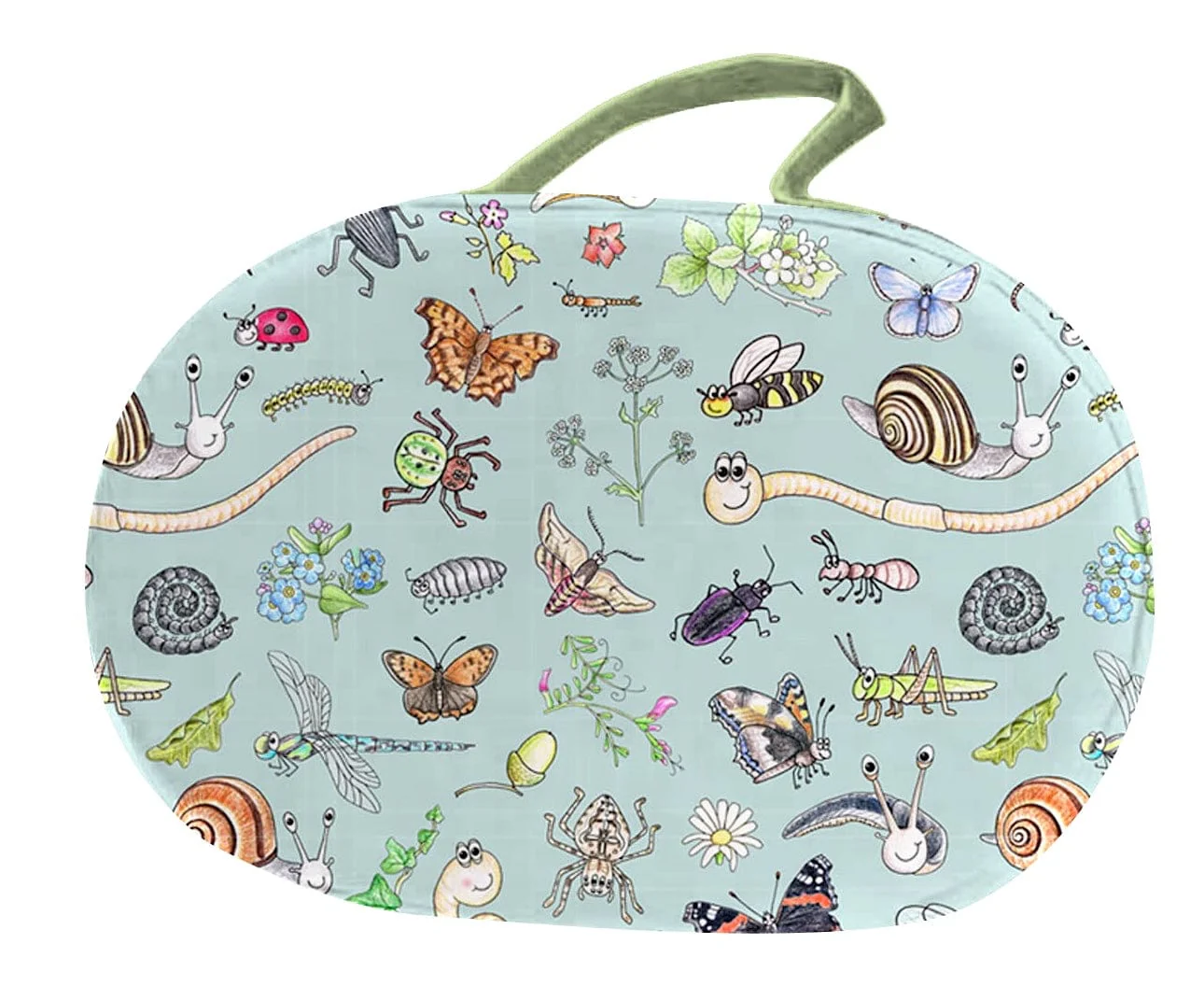 Little Nature Explorers Children's Garden Kneeler, Picnic Cushion, Seat Pad