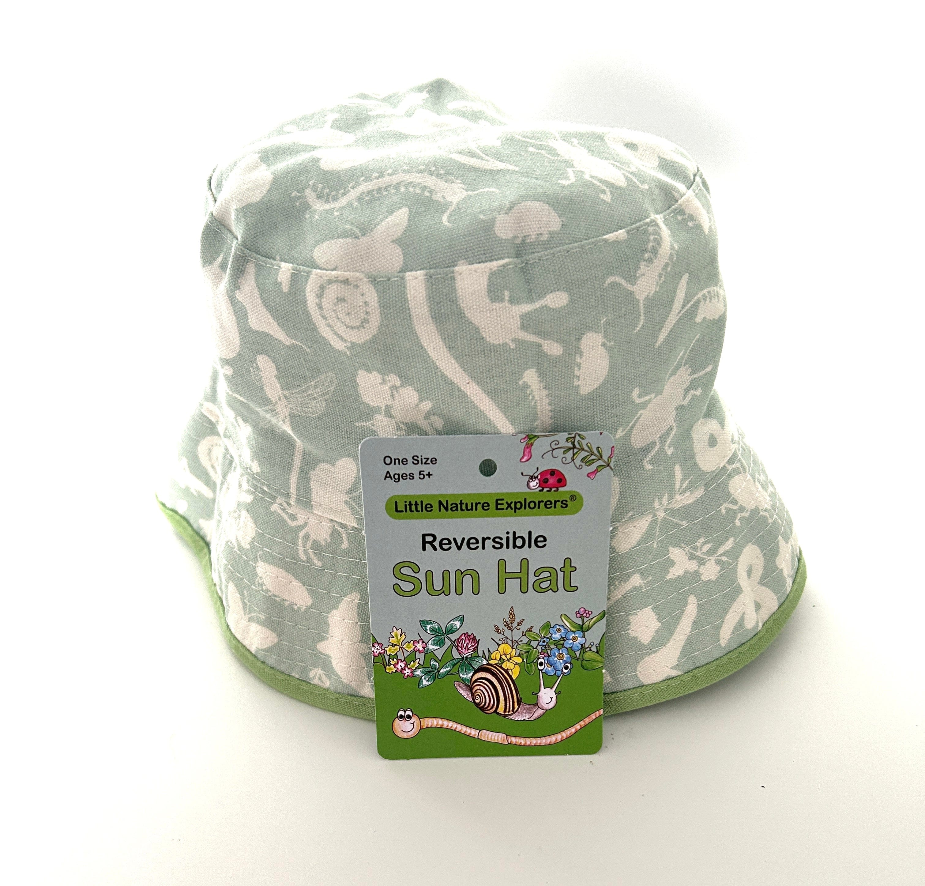 Little Nature Explorers Child's Cotton Sun Hat - Image 3