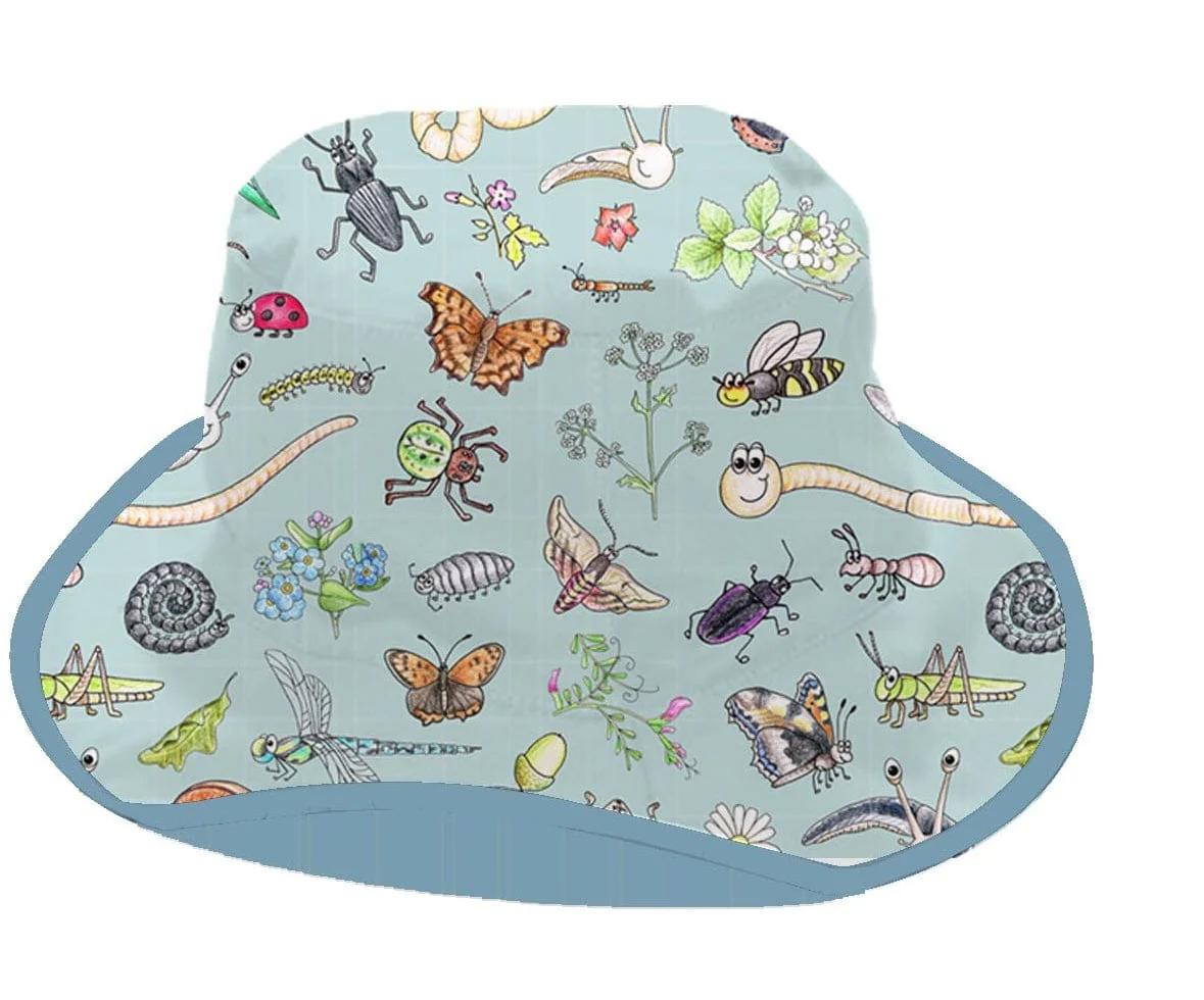 Little Nature Explorers Child's Cotton Sun Hat - Image 4
