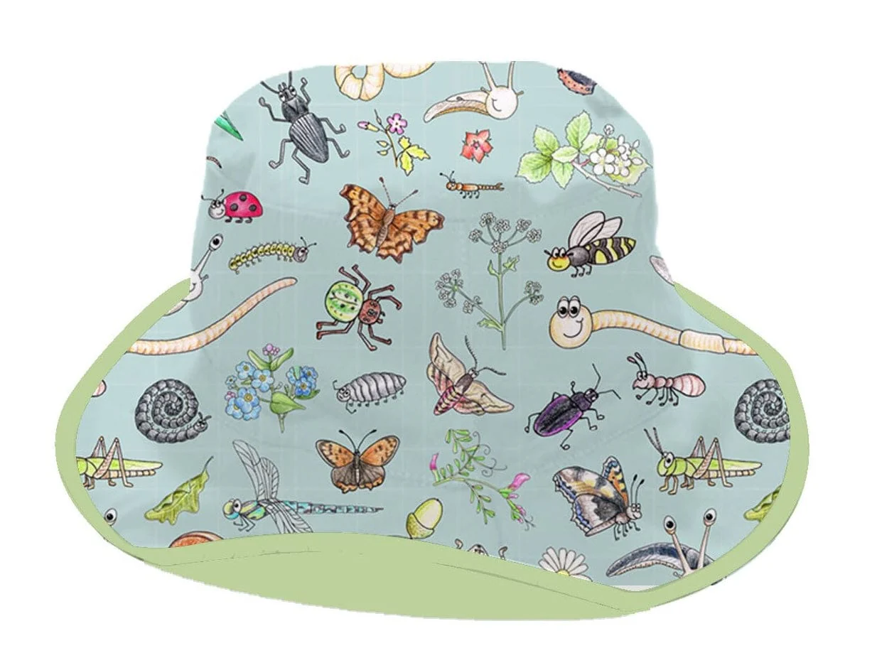 Little Nature Explorers Child's Cotton Sun Hat - Image 5