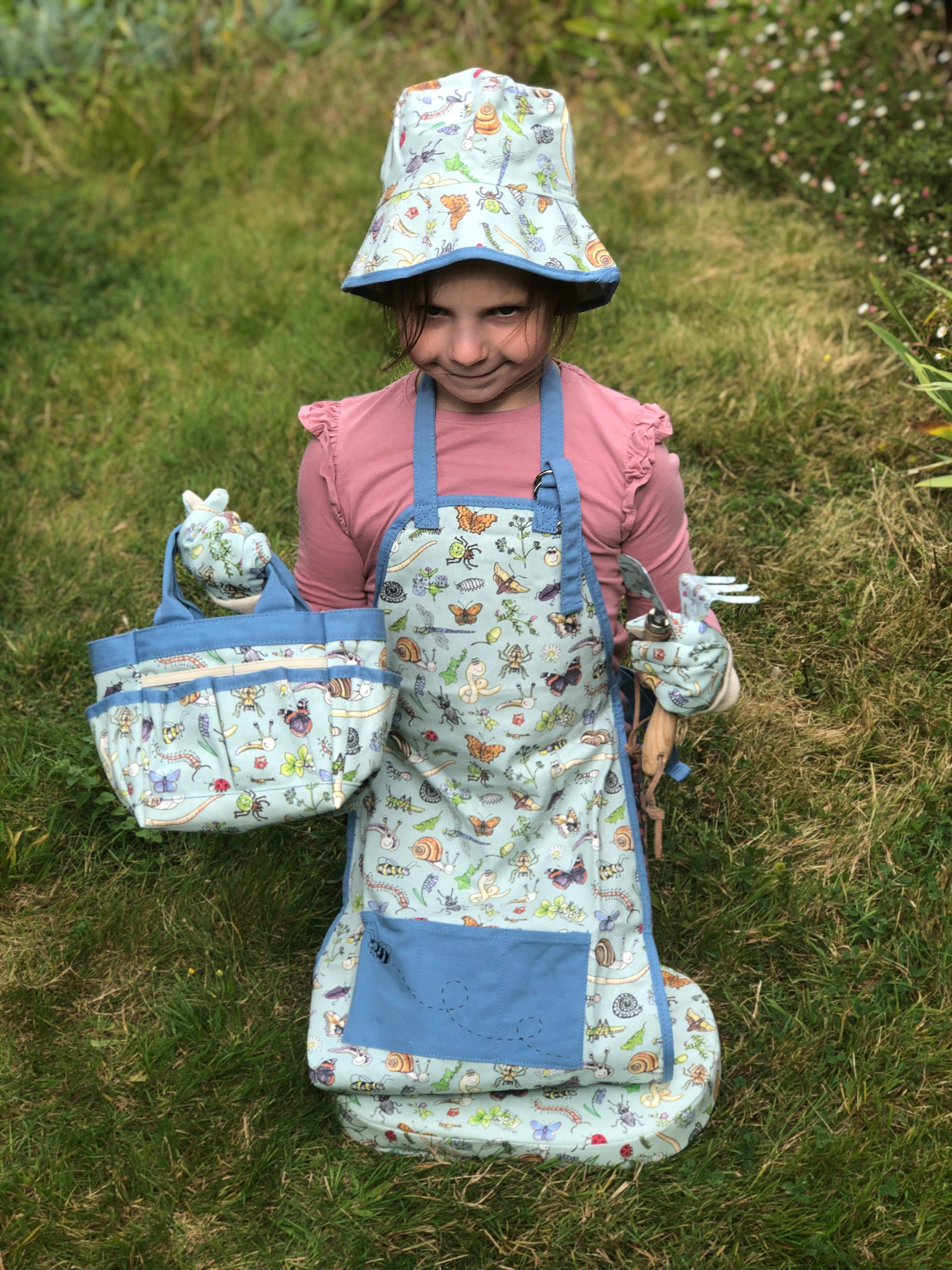 Little Nature Explorers Child's Cotton Sun Hat - Image 7