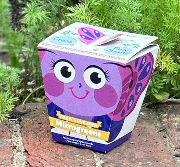 Children's Microgreens & Cress Head Growing Kit - Pea Shoots - Image 5