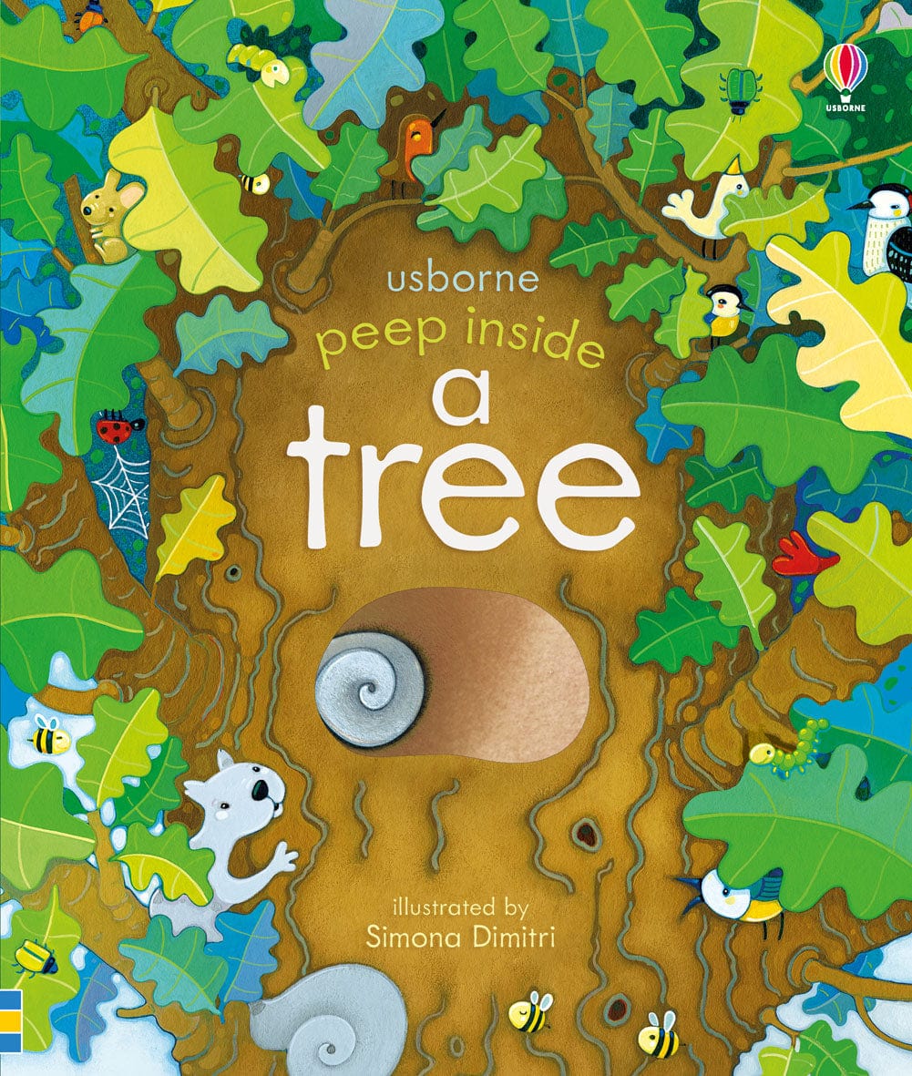 Peep Inside a Tree Lift the Flap Book Children's Nature Book