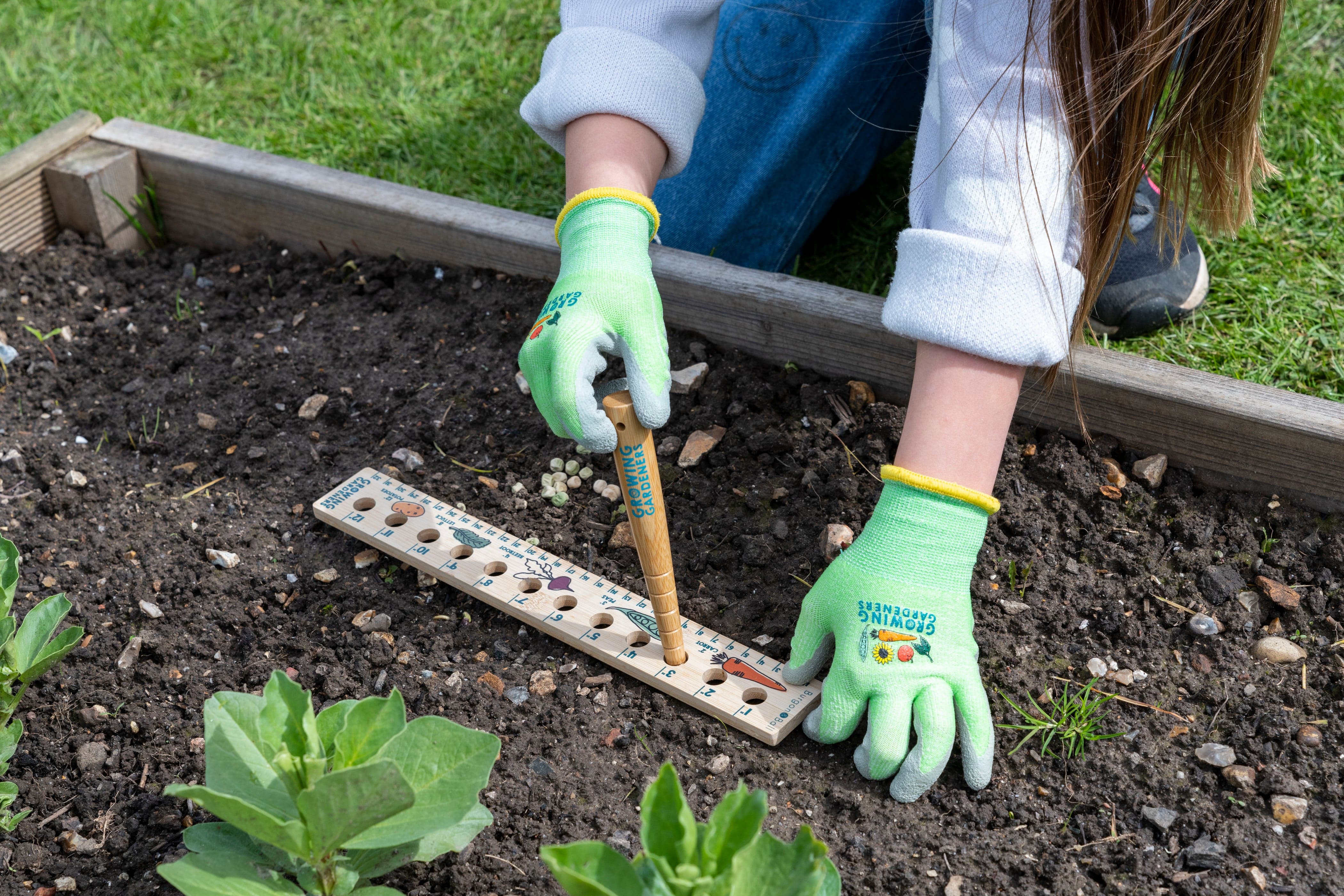 Children's Planting Ruler and Dibber Set - Image 5