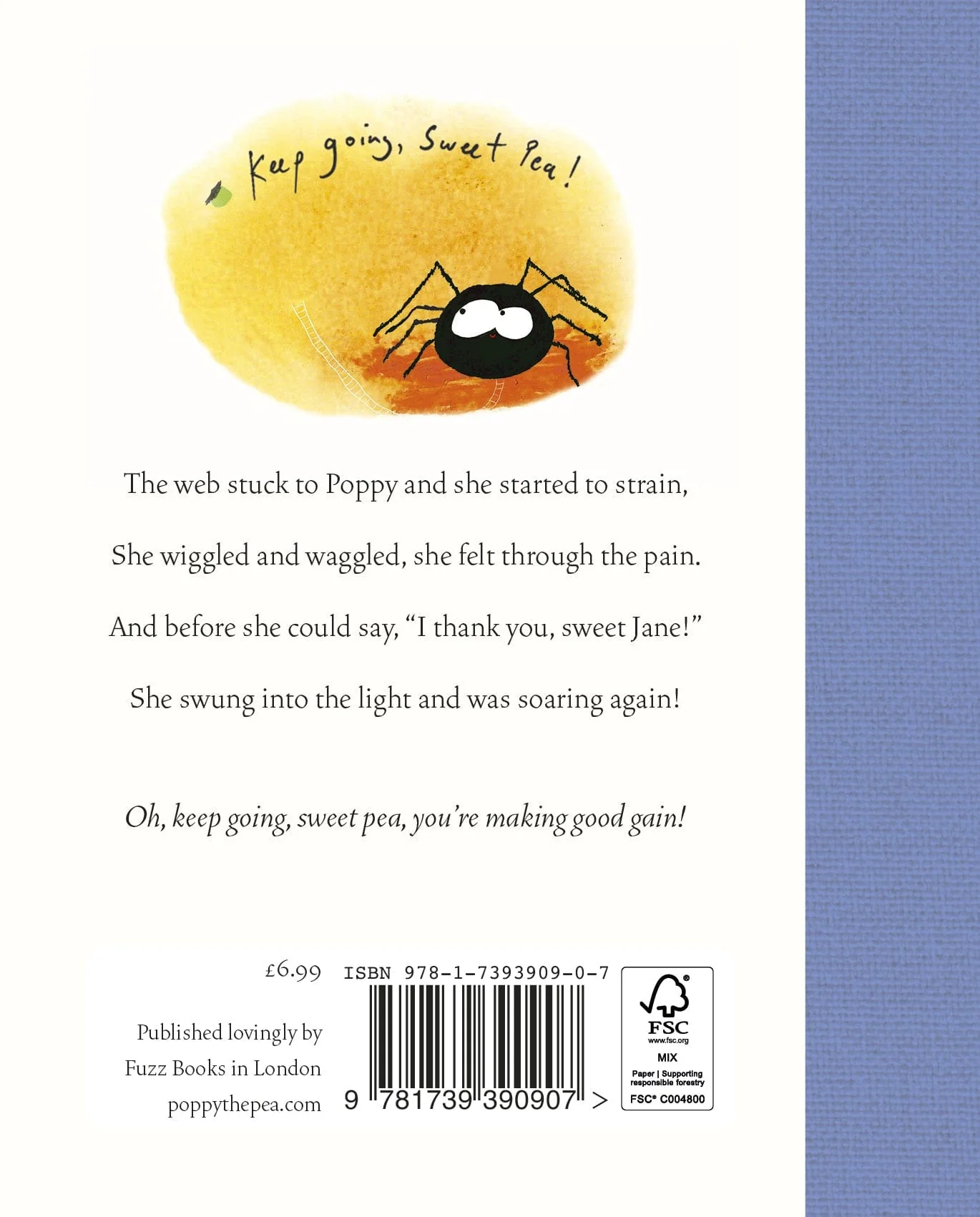 Poppy the Pea Story Book and Growing Kit Gift Set - Image 3