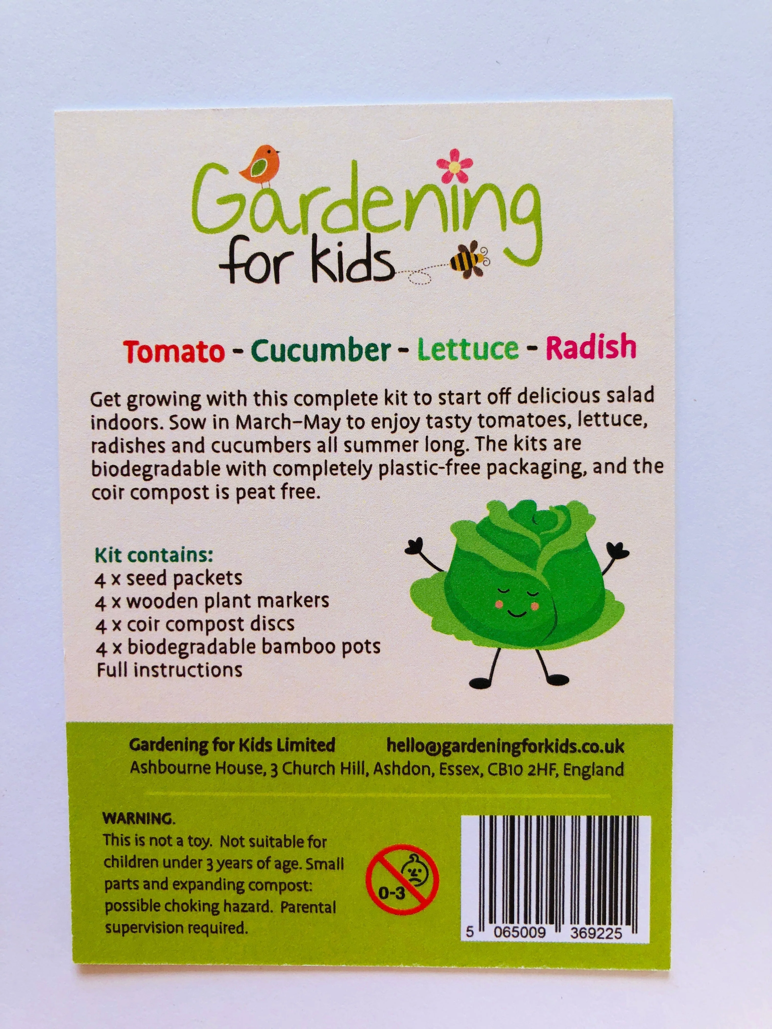 Salad Garden Growing Kit - Image 4