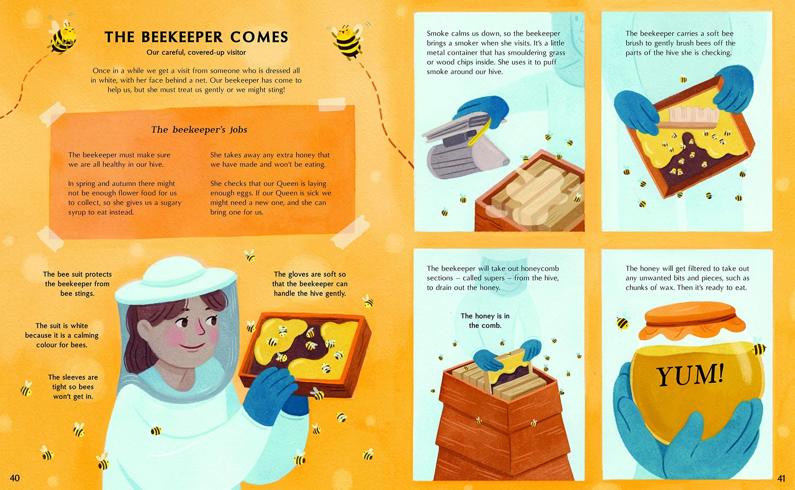 The Secret Life of Bees Book Children's Nature Book - Image 4