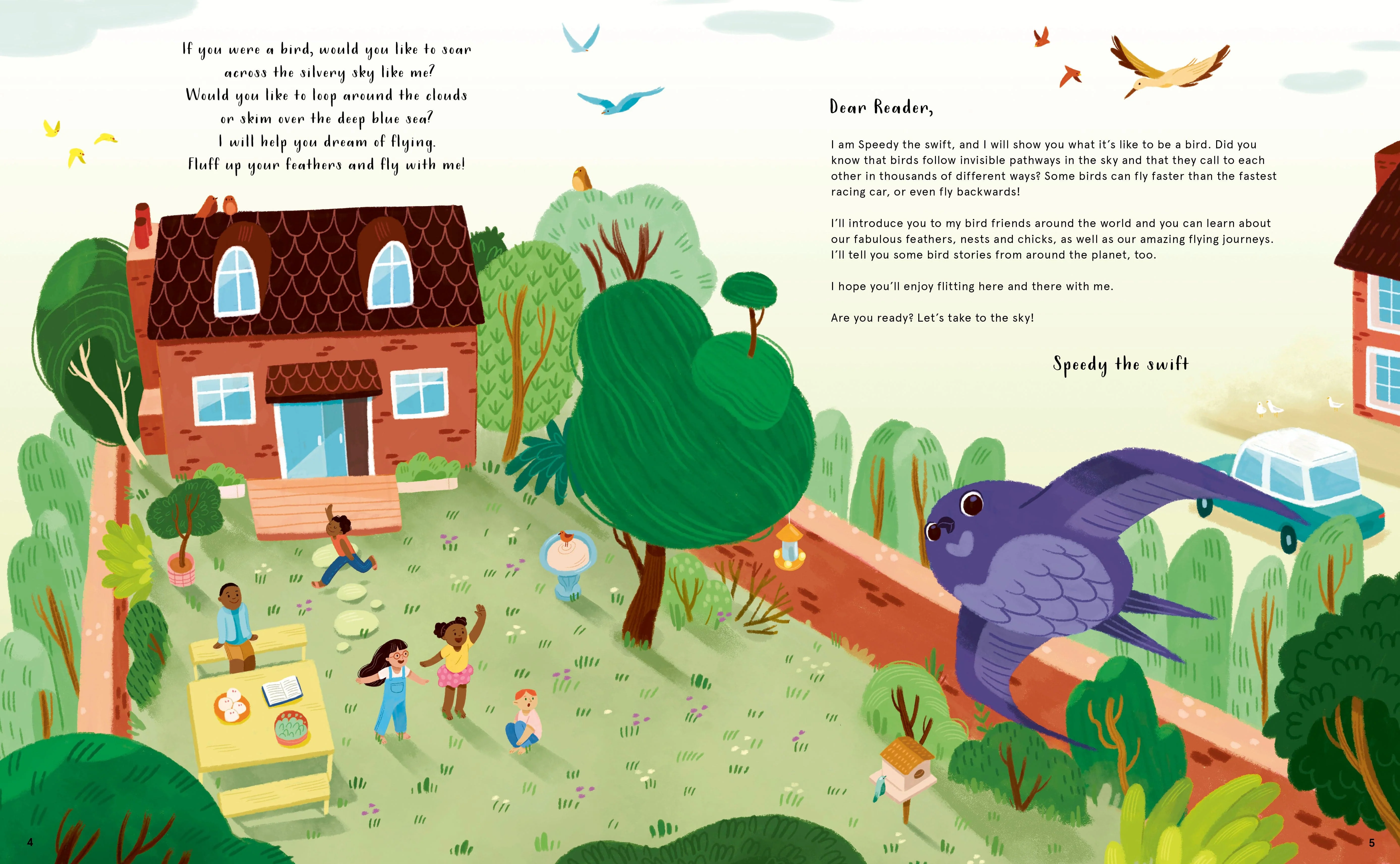 The Secret Life of Birds Children's Nature Book - Image 3