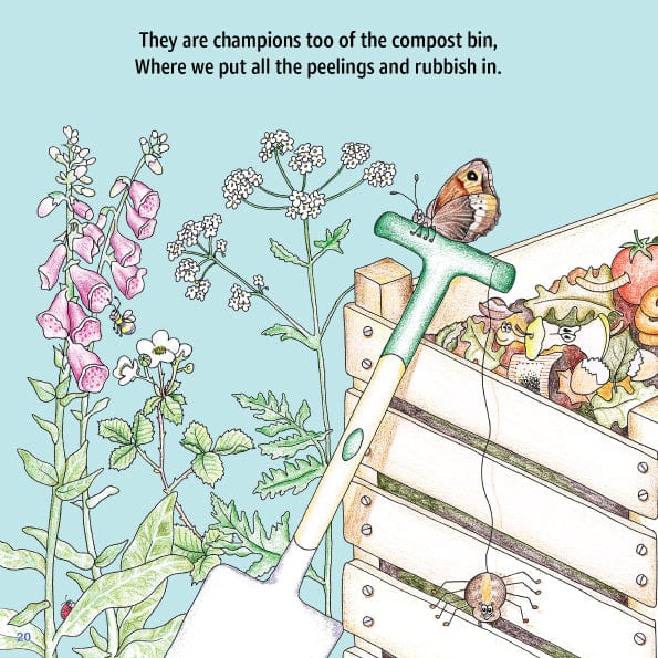 The Worm - Children's Rhyming Educational Nature Book - Image 3