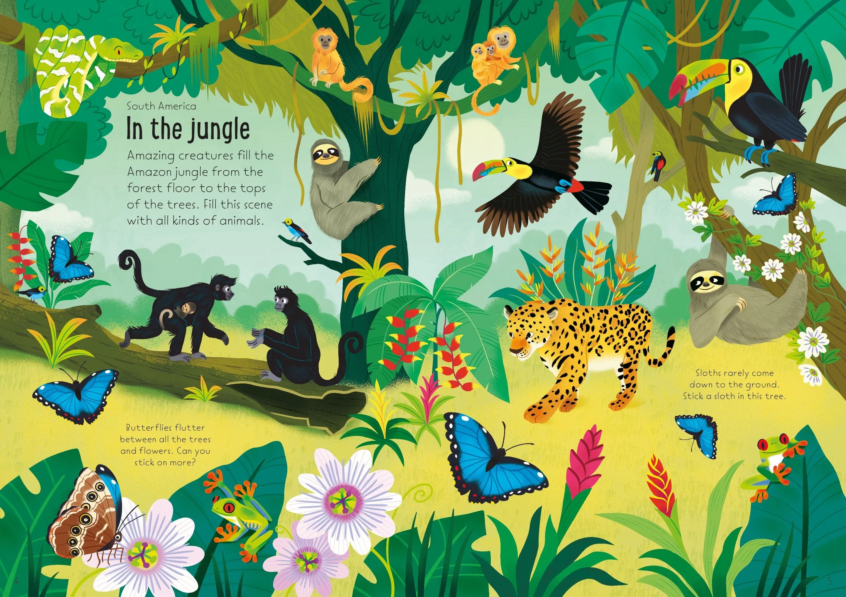 Usborne Little First Stickers Nature Book - Image 5